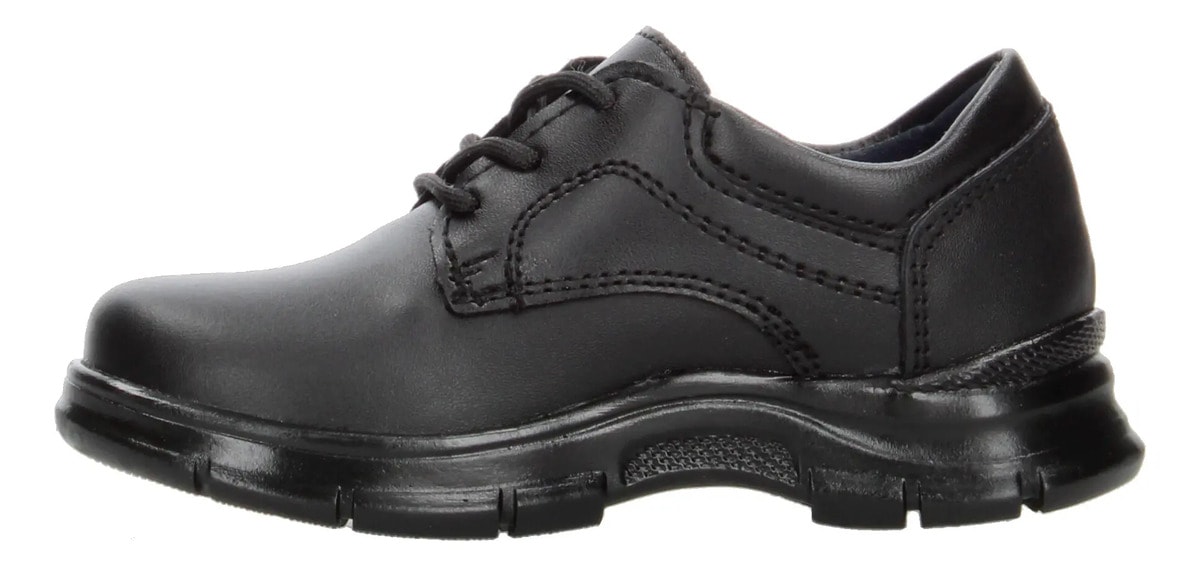 Zapato Yuyin Niño Cintas Escolar Negro Infantil T15-22 — imagen 12