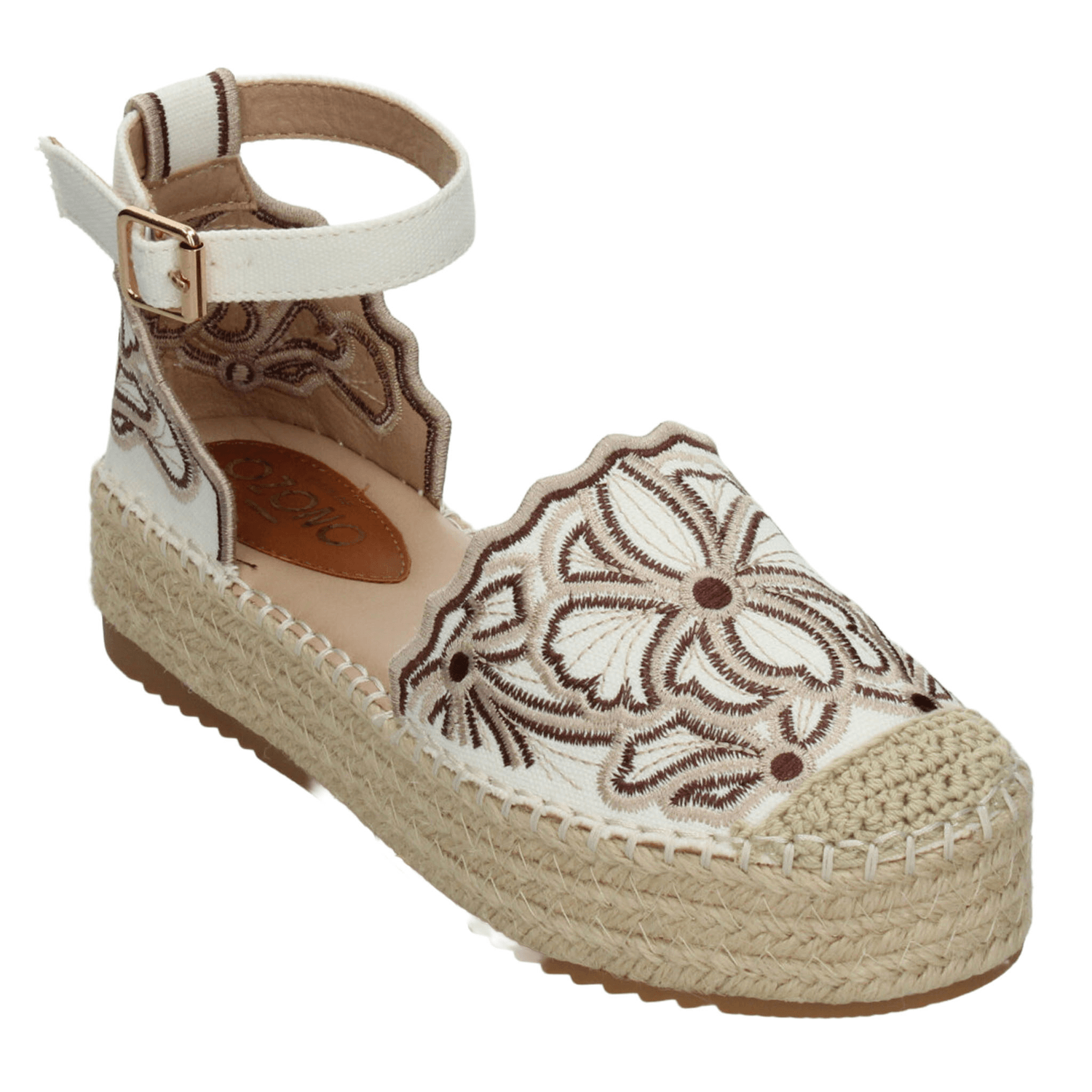 Alpargatas Ozono Dama Latte Casual Para Mujer — imagen 5
