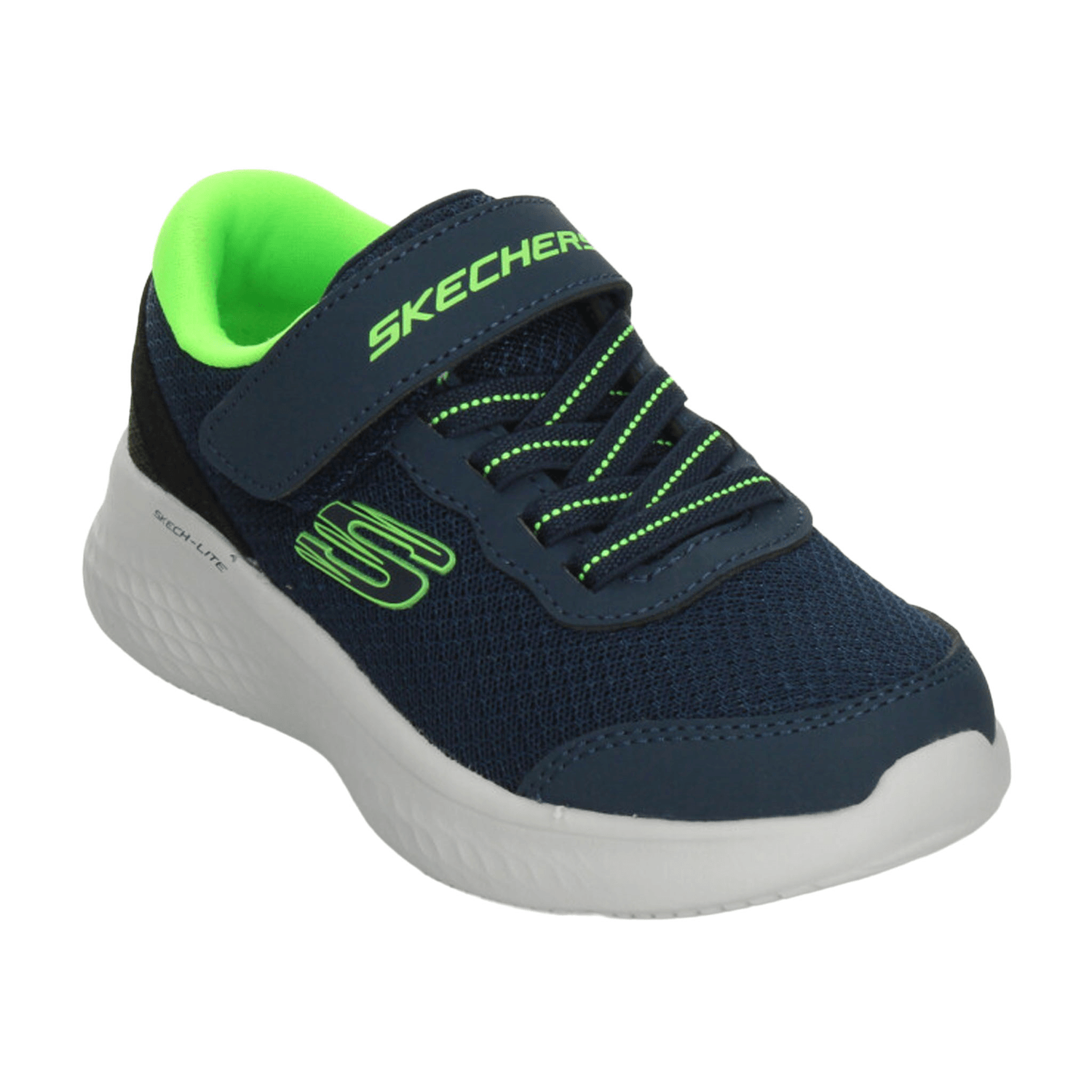 Tenis Skechers Niño Deportivo Azul Marino Infantil T17-22 — imagen 4