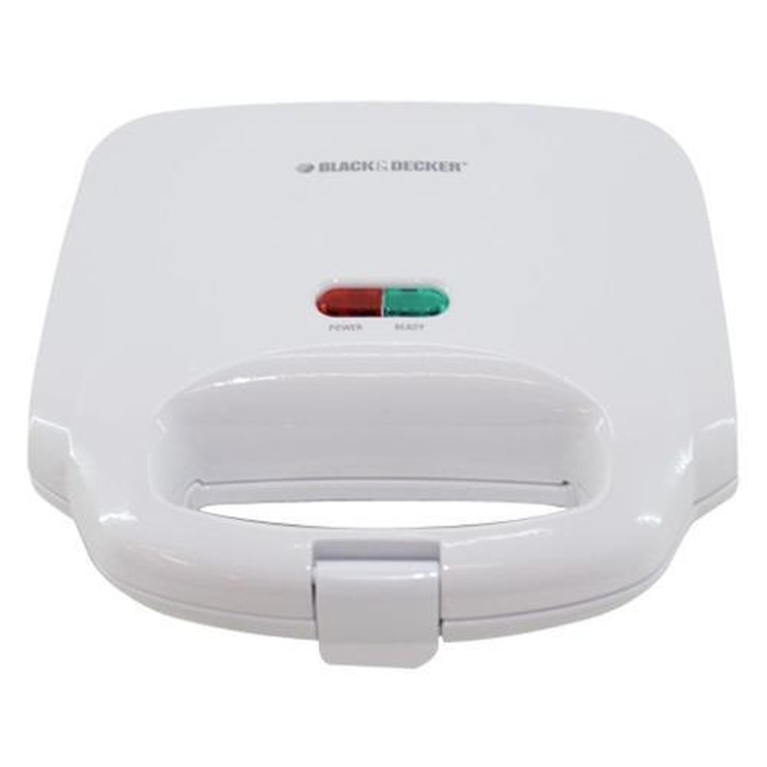 Sandwichera 2 Panes Black+Decker SM1000W Luz Indicadora — imagen 2