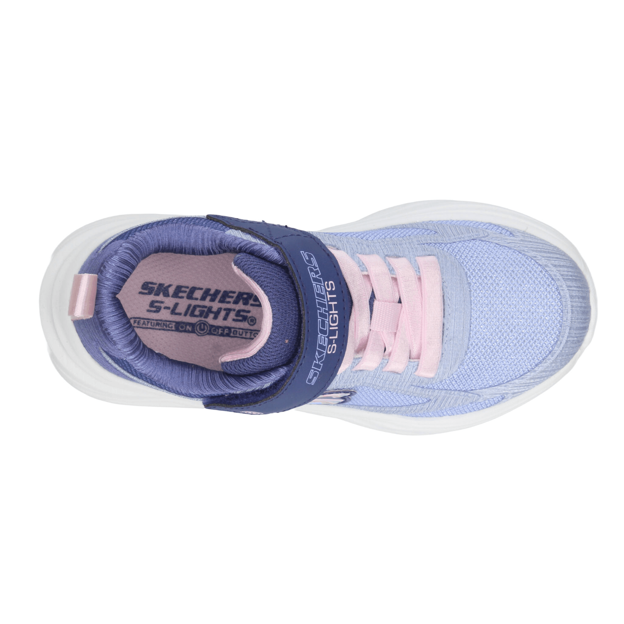 Tenis Skechers Sola Glow 2.0 Niña Casual Led Lavanda Infantil T17-22 — imagen 17