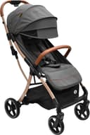 Lifestyle By Infanti Carriola Compacta Nova Con Plegado Automático Color Gris Chasis Dorado