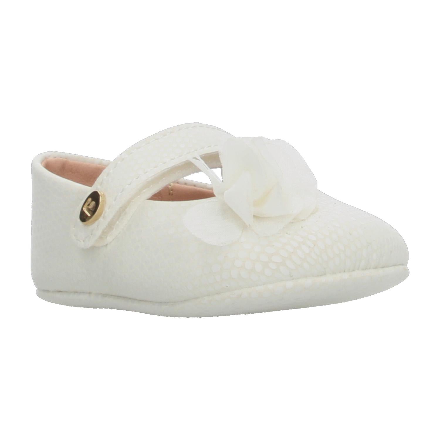 Zapato Niña Coqueta Blanco Ceremonia Infantil T10-12 — imagen 3
