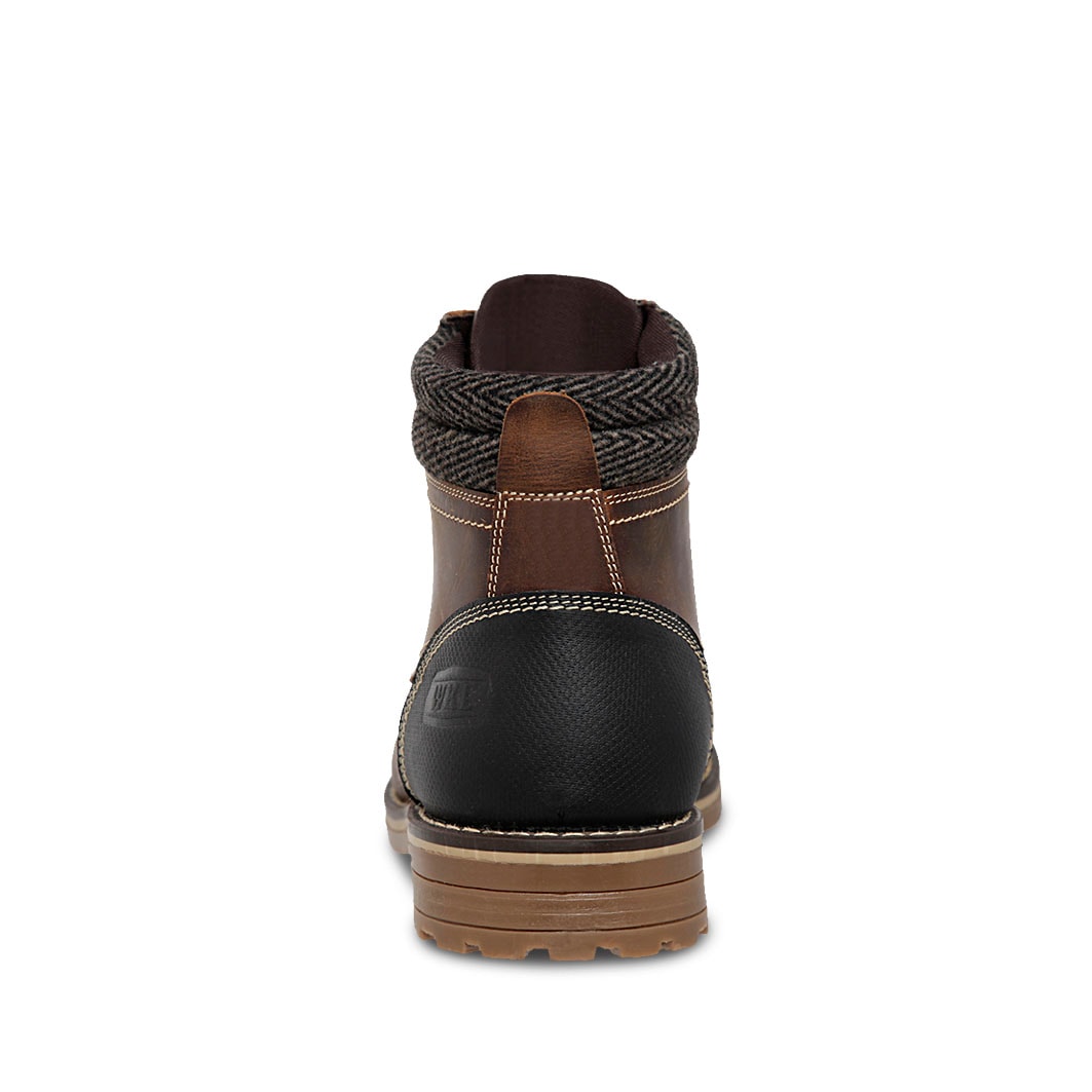 Bota hombre Botin Vestir Caballero Biker WORKLAND 89727 Café — imagen 9