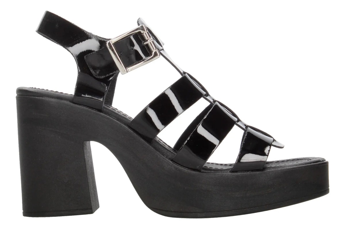 Sandalias Green Love Dama Tacón 9cm Casual Negro Mujer — imagen 10