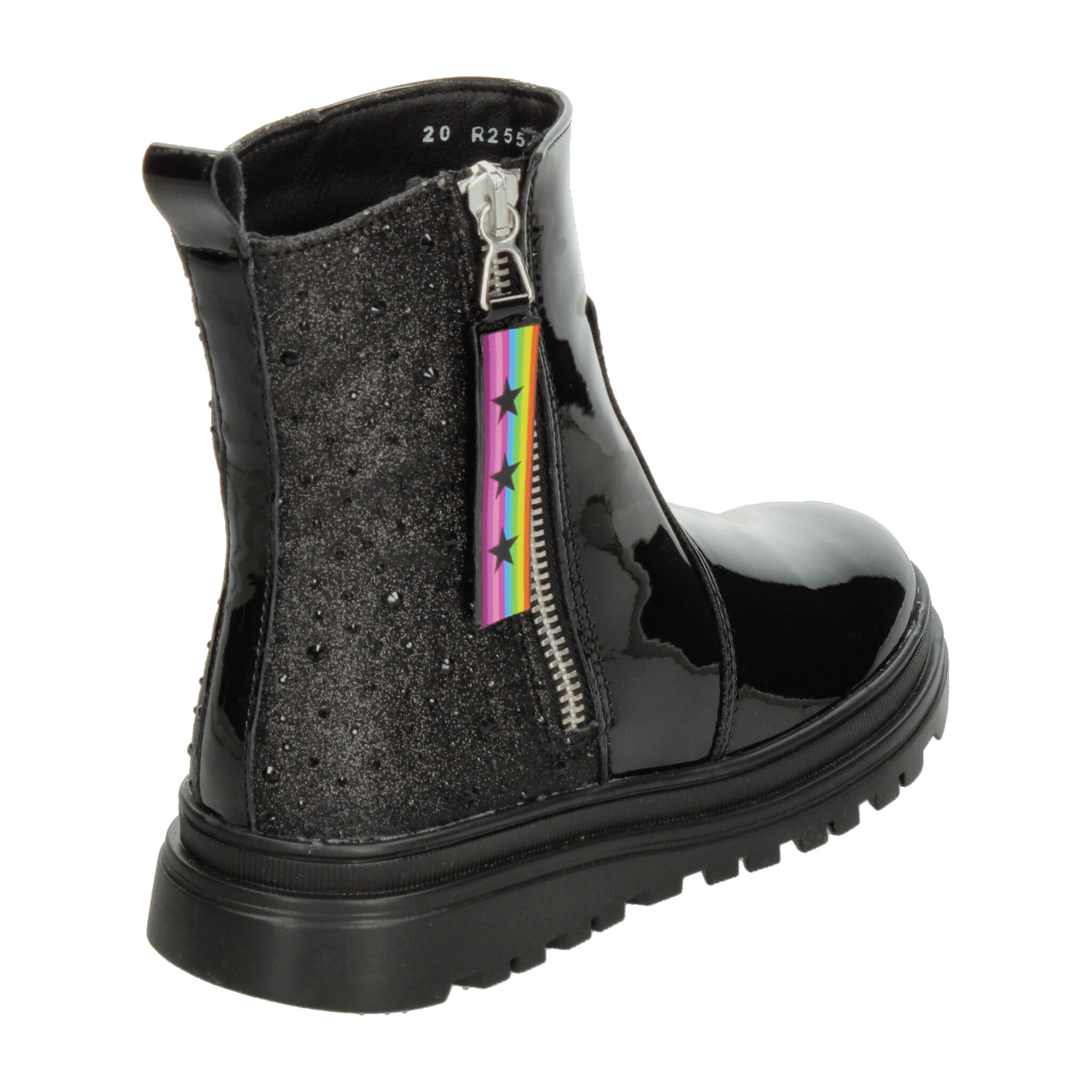 Bota Yuyin Niña Casual Negro Infantil T22-26 — imagen 3