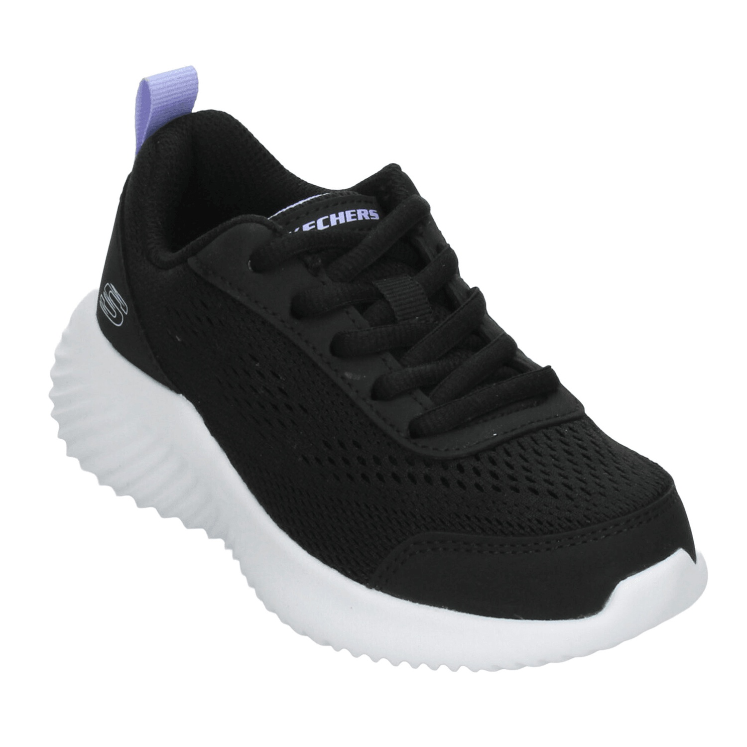 Tenis Skechers Bounder Ez-Breeze Niña Deportivo Negro Infantil T17-22 — imagen 4