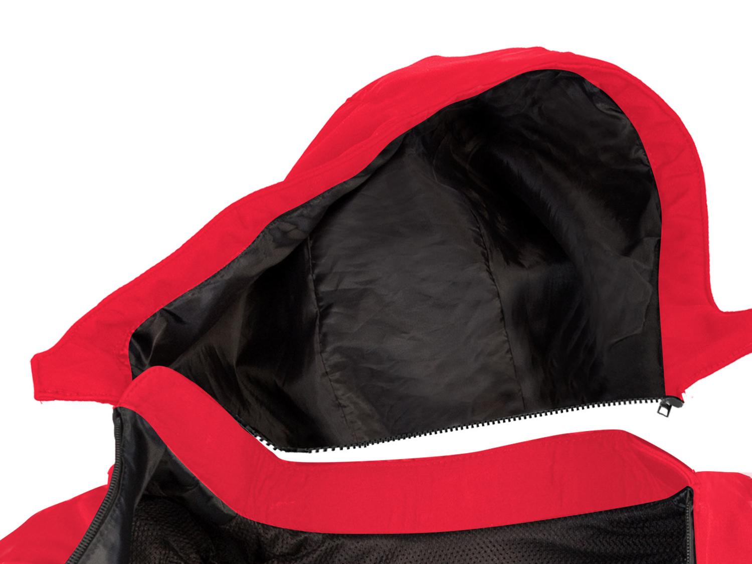 Chamarra Moto Hombre Impermeable Biker Protecciones Wkl 41R — imagen 6