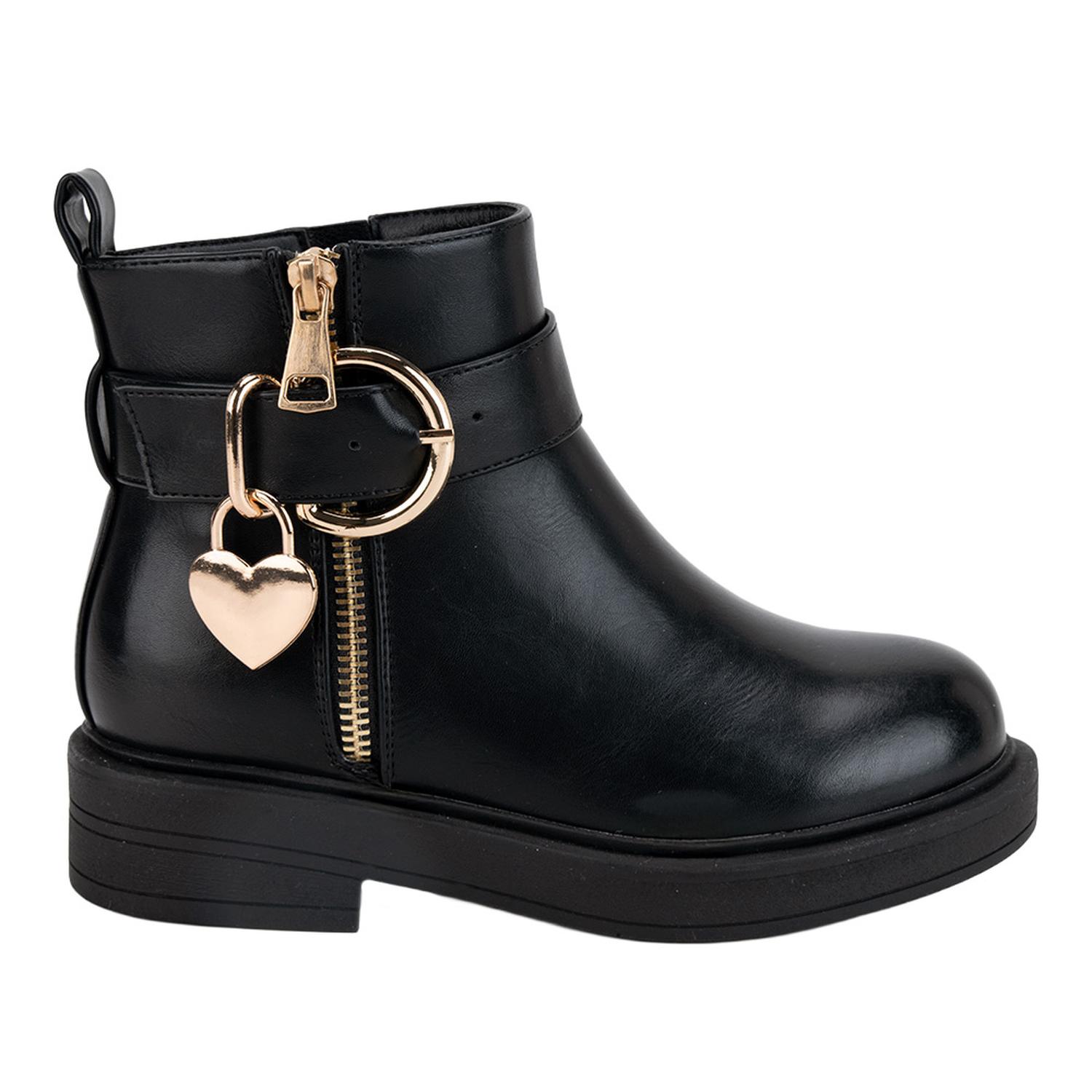 BOTIN NIÑA VIVIS SHOES KIDS TACON CON HEBILLA 1317123 — imagen 1