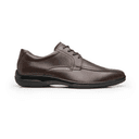 Zapato Flexi Hombre Vestir Café Caballero