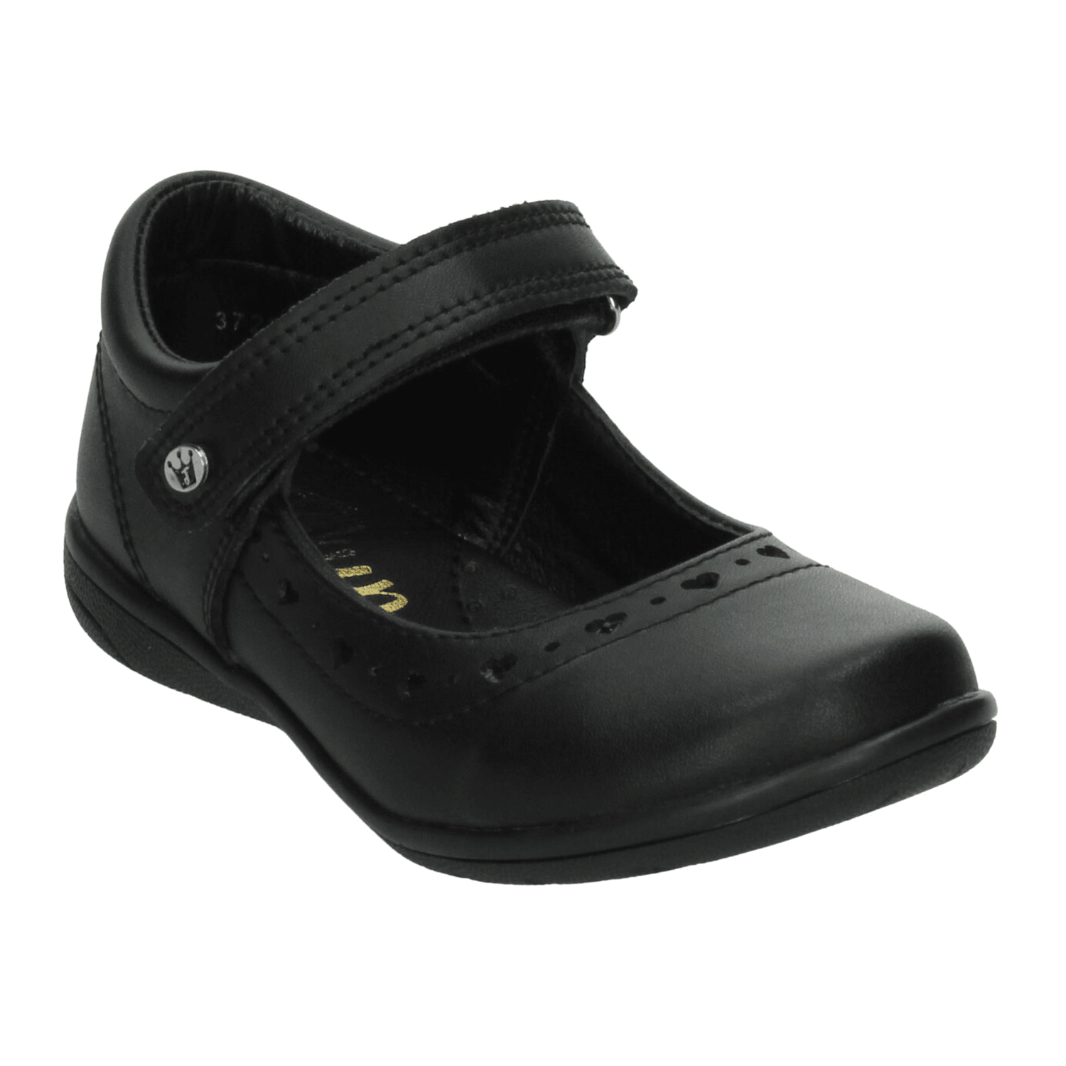 Zapato Jakuna Niña Escolar Cinta Adhesiva Negro Infantil T22-25 — imagen 4