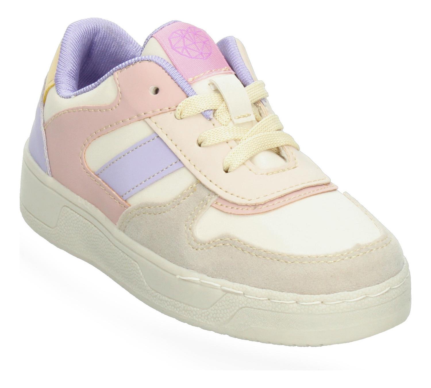 Tenis Tropicana Niña Casual Cómodo Cintas Ajustables Pastel Infantil T18-26 — imagen 2