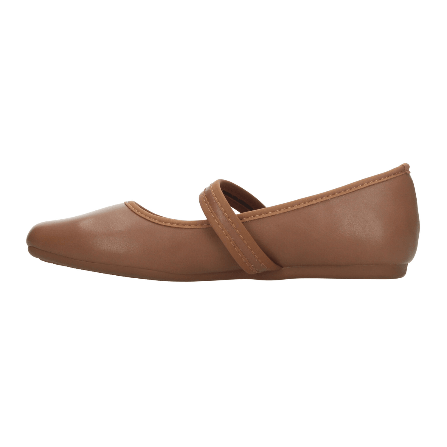 Flat Efe Dama Casual Hebilla Mary Jane Café Camel Mujer — imagen 5