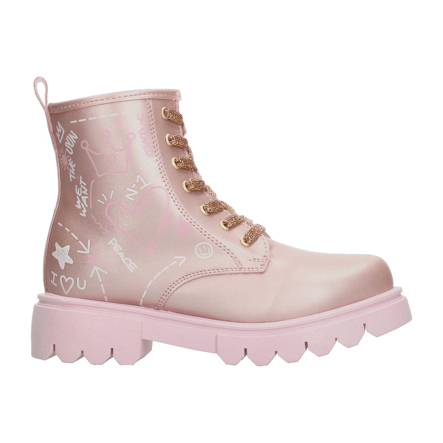 Bota Jakuna Niña Bebé Rosa Casual Infantil T15-18 — imagen 2