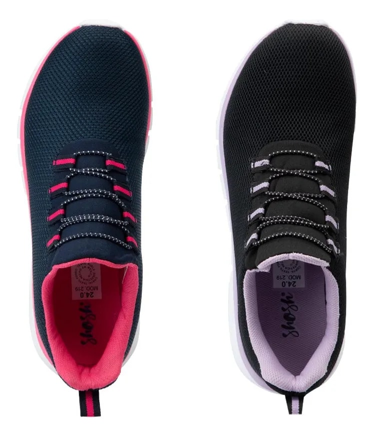 Tenis Shosh Sport Dama Kit 2 Pares Slip On 1090089 — imagen 9