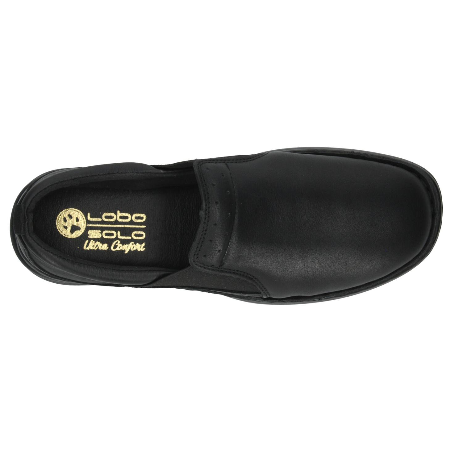 Zapato Lobo Solo Dama Confort Mocasín Casual Negro Mujer — imagen 8