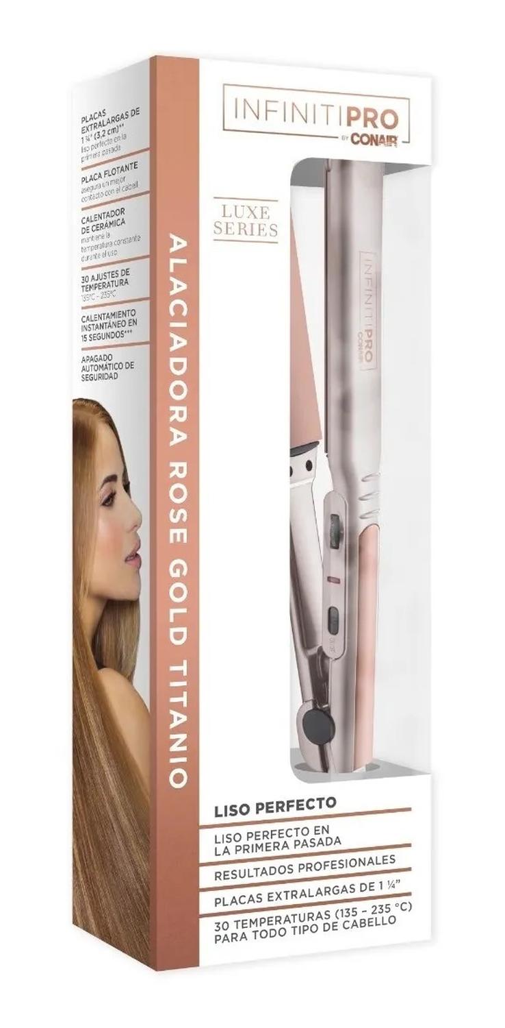 PLANCHA ALACIADORA CONAIR CS76T CERAMICA TURMALINA — imagen 2