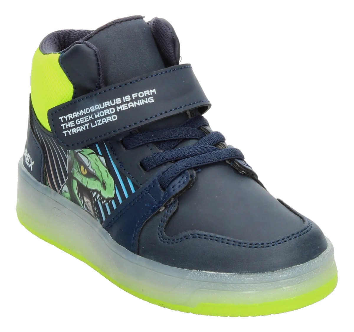 Tenis Vavito T-rex Niño Casual Tipo Botín Azul Marino Infantil T18-21 — imagen 13