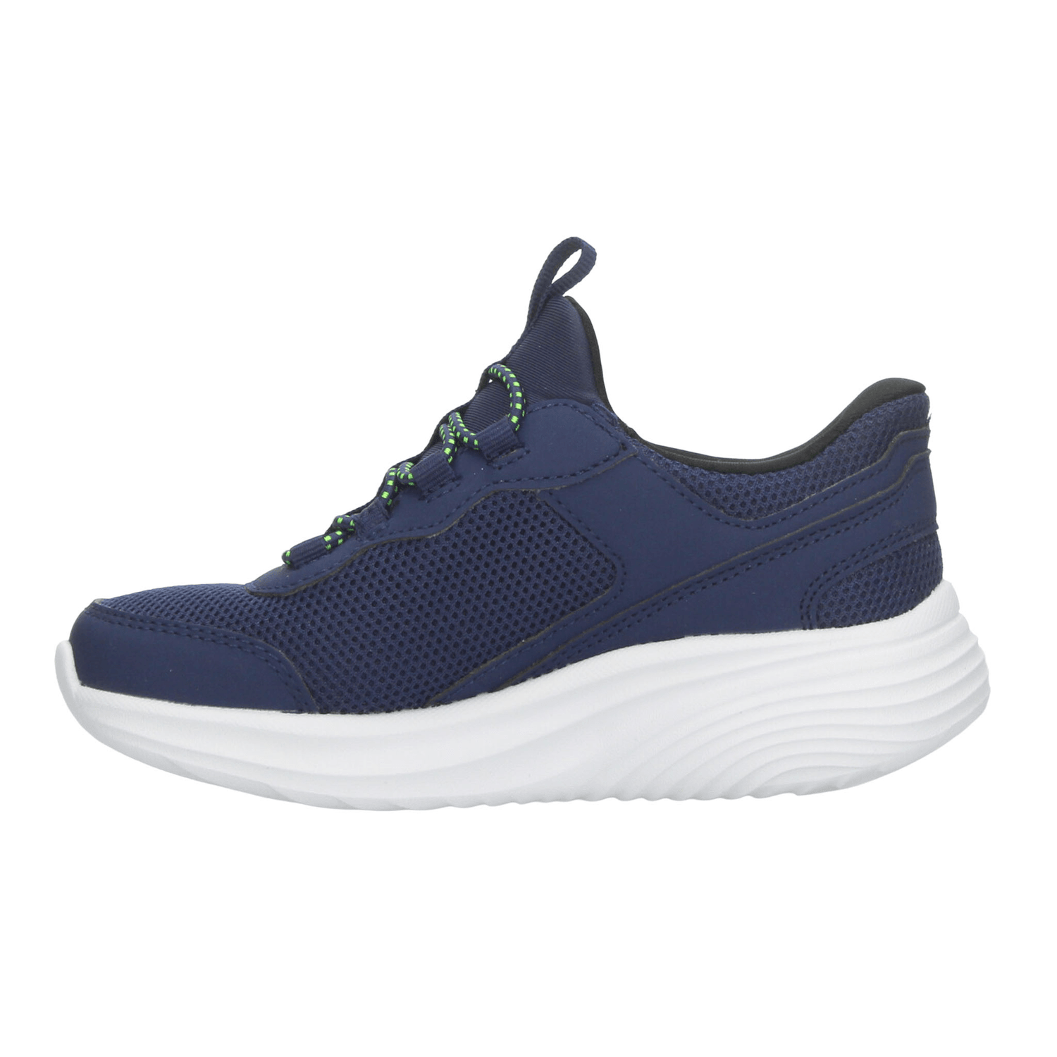 Tenis Skechers Bounder Pro Niño Deportivo Slip Azul Infantil T17-22 — imagen 5