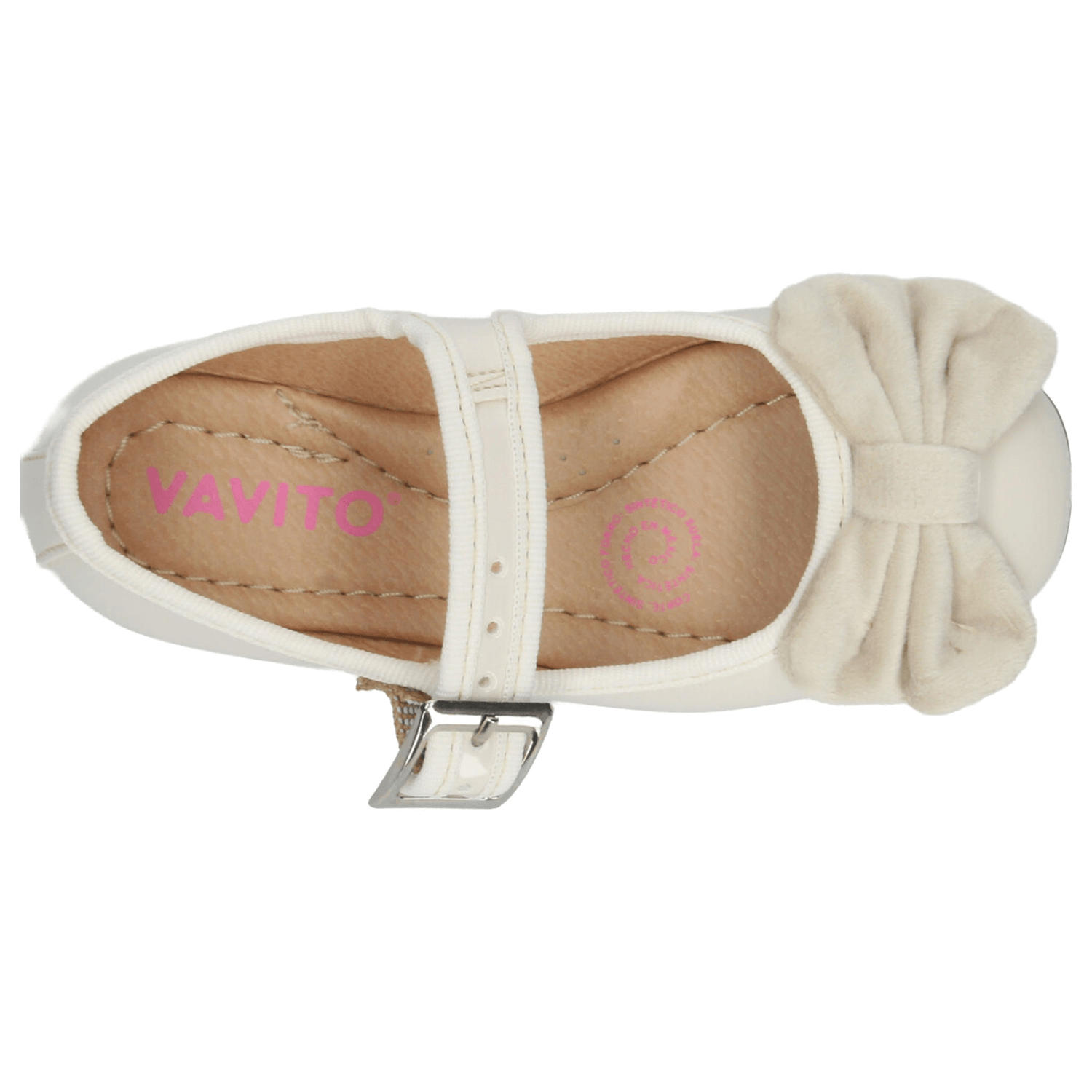 Zapato Niña Vavito Latte Casual Hebilla Infantil T15-18 — imagen 9