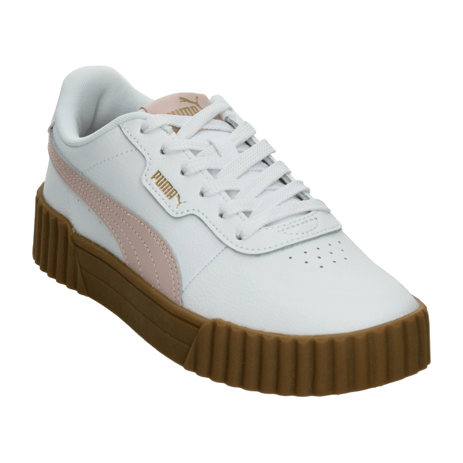 Tenis Puma Carina 3.0 Jr. Niña Blanco Casual Dama Jr. T22-25 — imagen 5