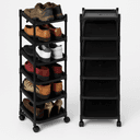 2 Zapateras Extendible 10 Pares Fácil de Armar Closet Cuarto