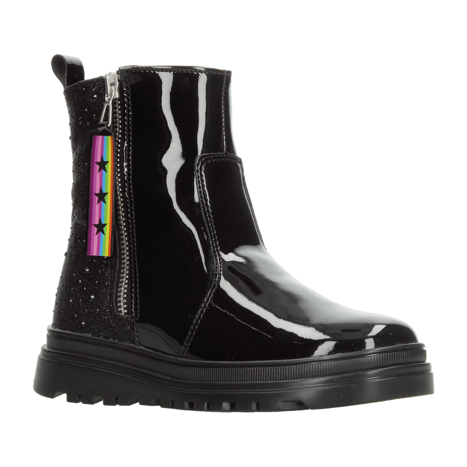 Bota Niña Yuyin Negro Casual Infantil T22-26 — imagen 3