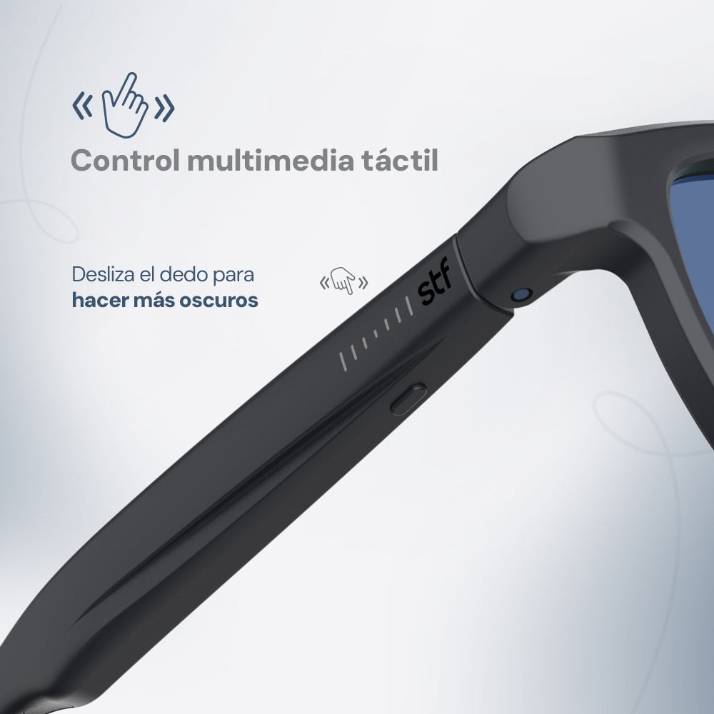 Lentes de Sol con Audio Lennz Plus Audio Glasses STF 5Hrs Uso Protección UV400 — imagen 9