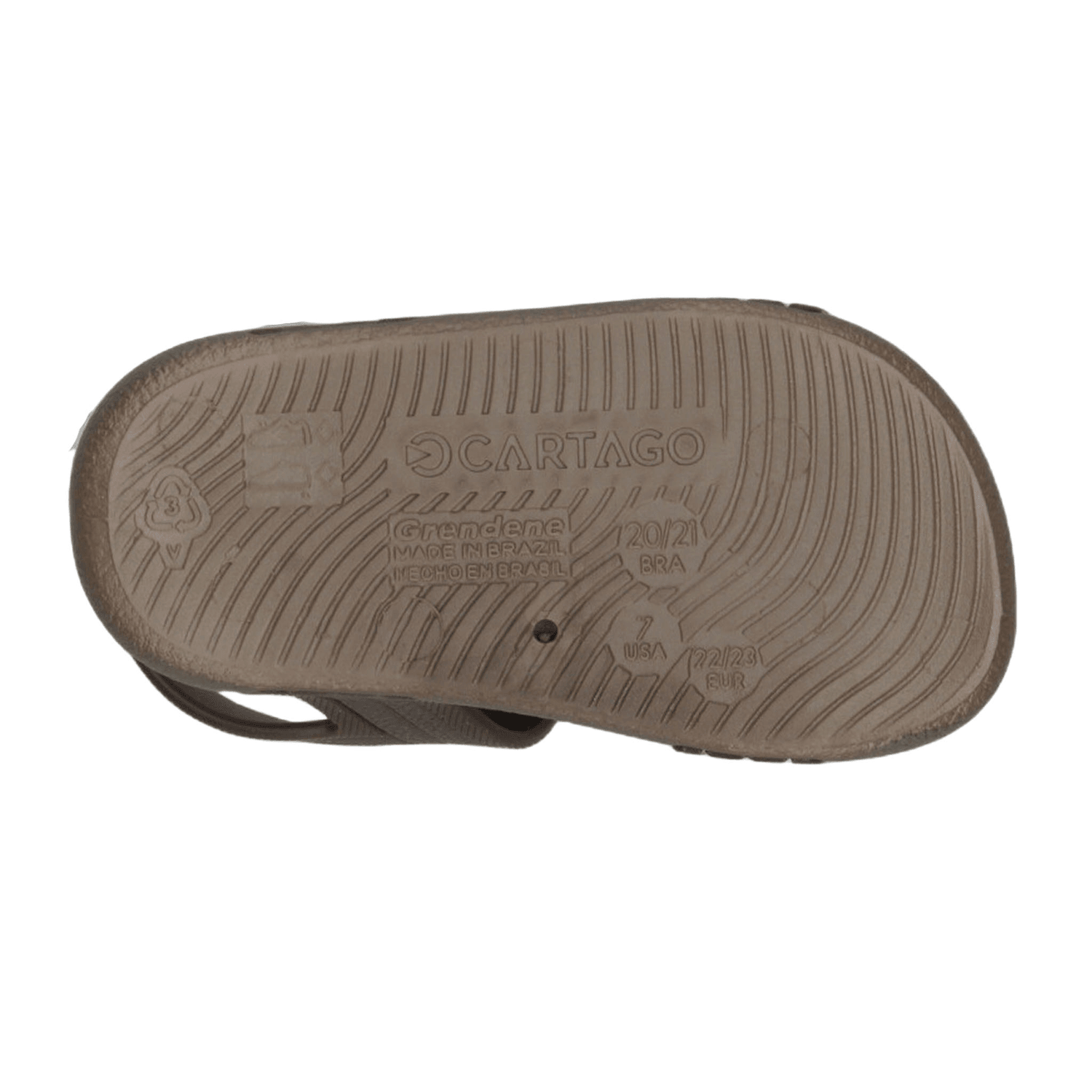 Sandalias Cartago Niño Café Casual Infantil T11-16 — imagen 10