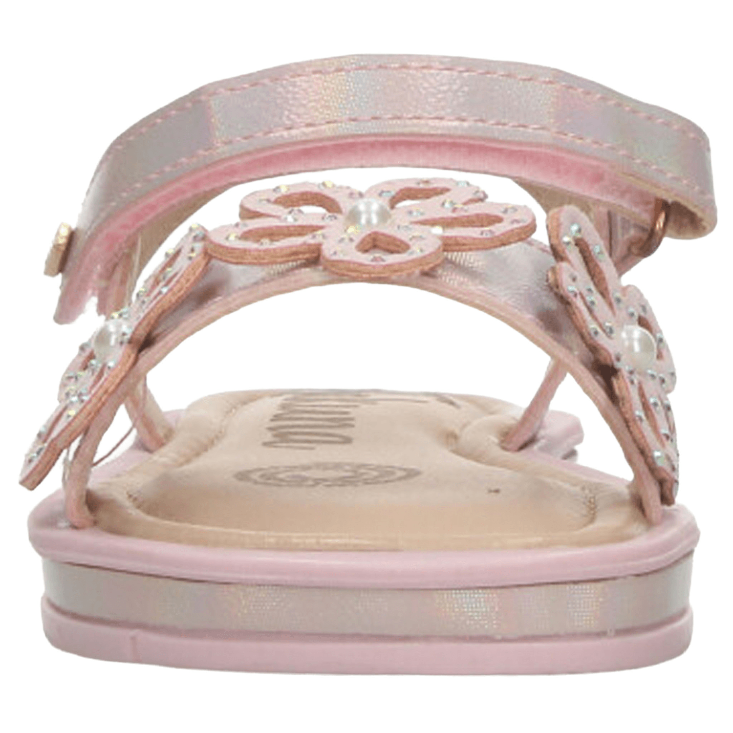 Sandalia Jakuna Niña Flores Casual Rosa Infantil T15-18 — imagen 6