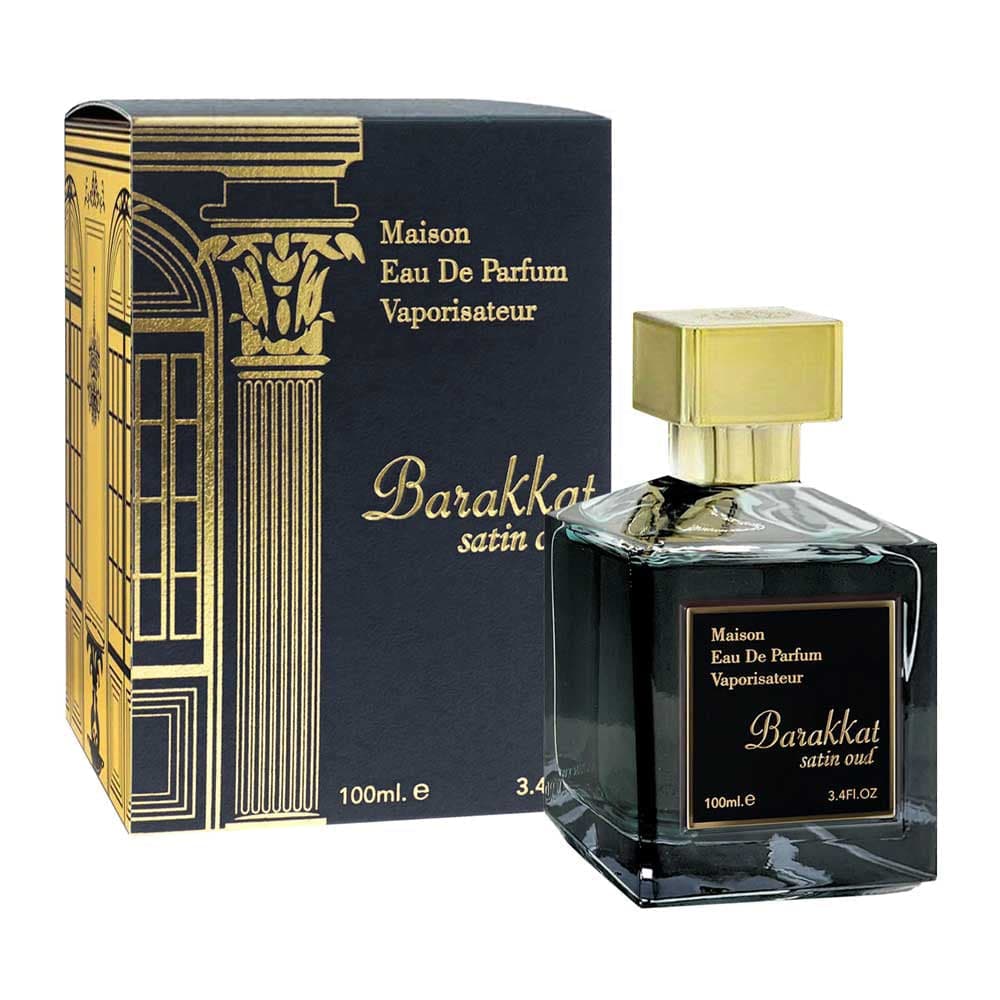 Perfume Maison Barakkat Satin Oud Agua de Perfume 100ml Unisex Mag — imagen 2