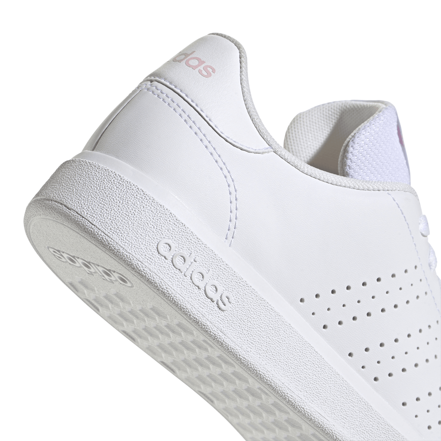 Tenis Dama Adidas Advantage Base 2.0 Blanco Casual Mujer — imagen 7