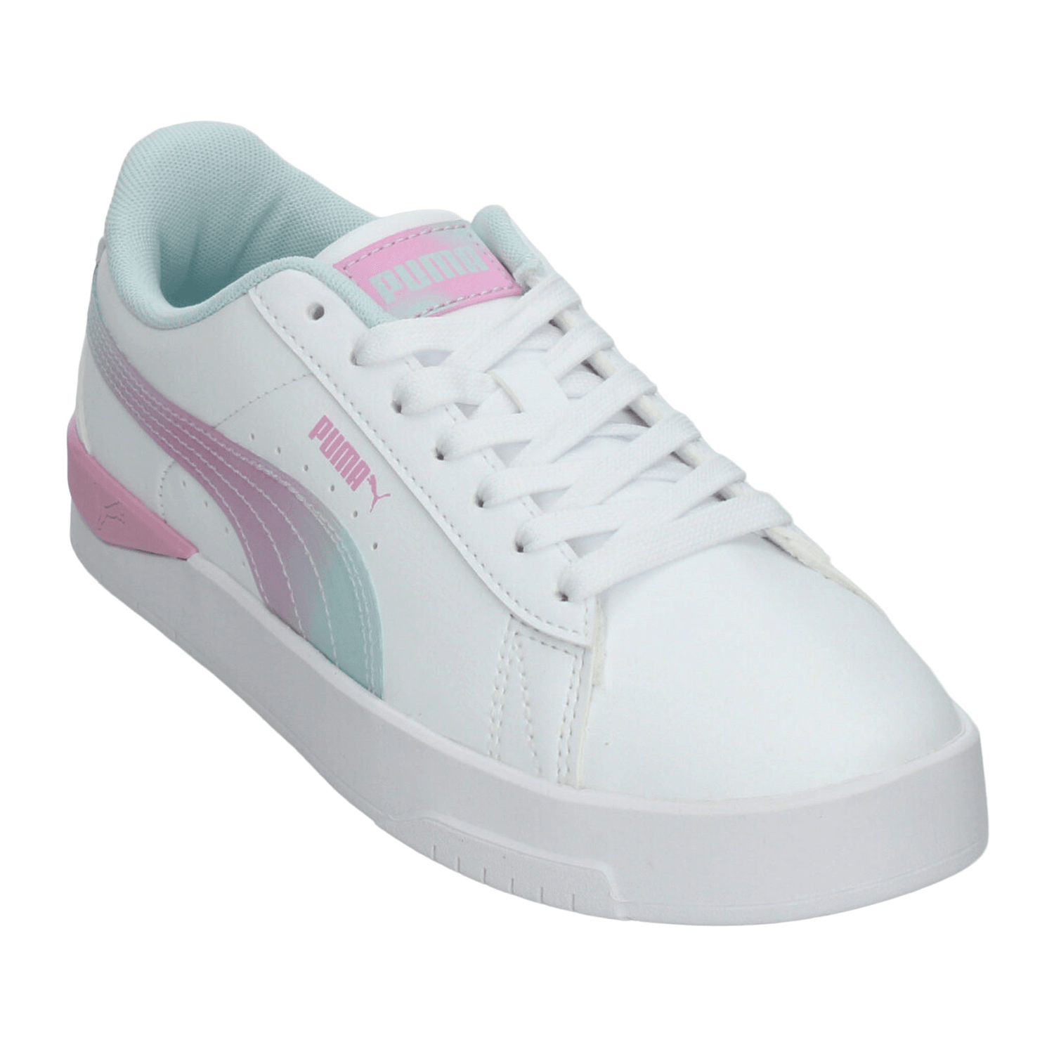 Tenis Puma Jada Classic Niña Blanco Casual Juvenil T22-25 — imagen 5