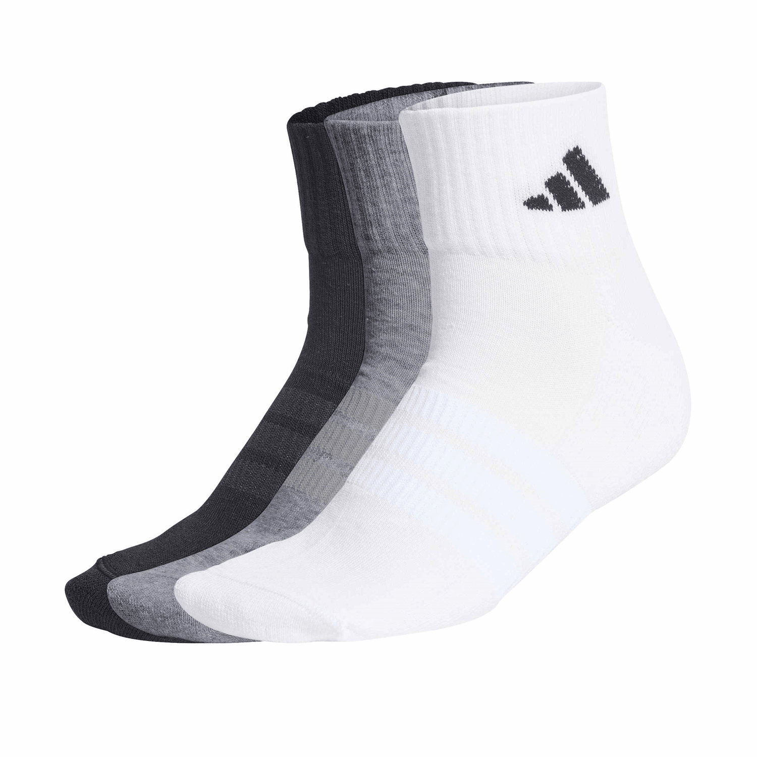 Calcetines Adidas Neutros Deportivos 3 Pares Tobillo Multicolor Unisex — imagen 1