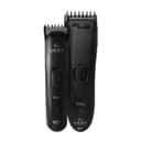 Kit Peluquería Recargable Máquina Recortadora Cabello Barba Color Negro