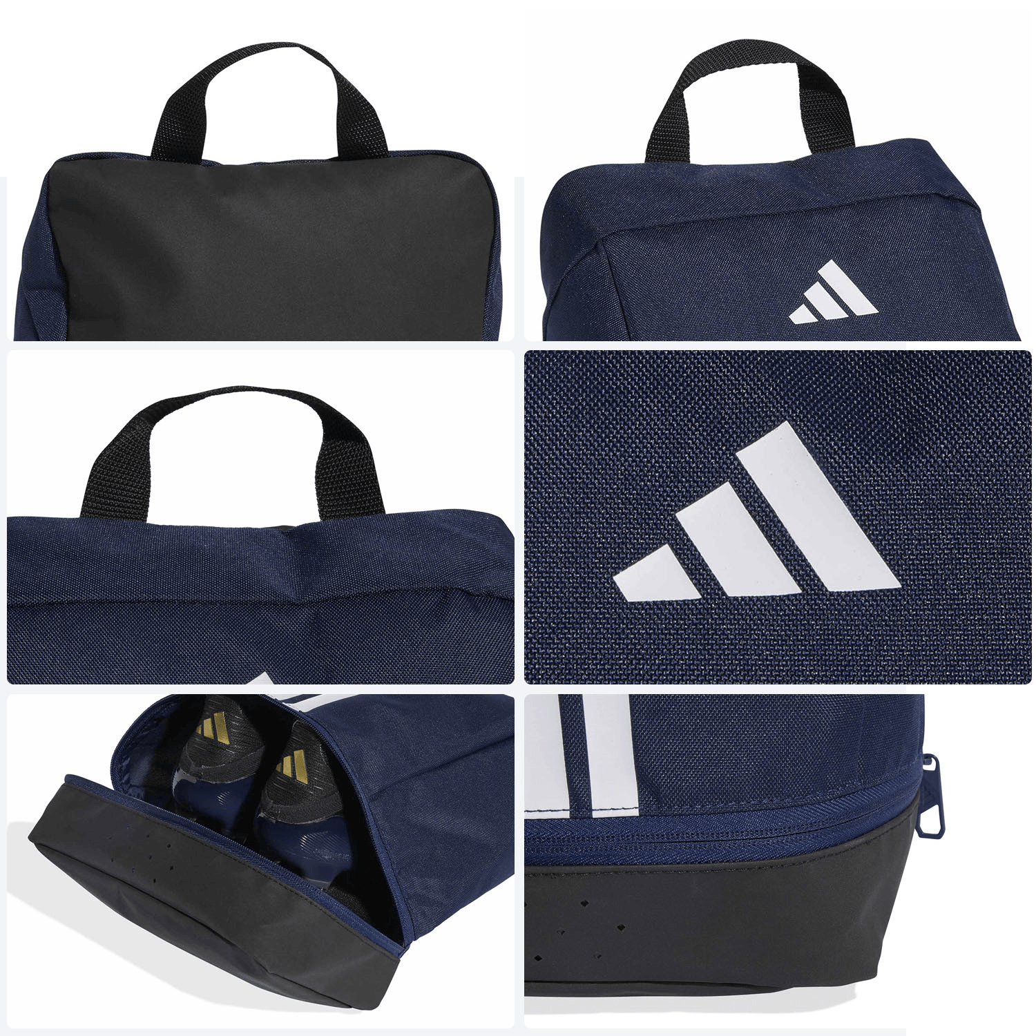 Mochila Adidas Shoes Bag Deportiva Escolar Azul Unisex 10L — imagen 8