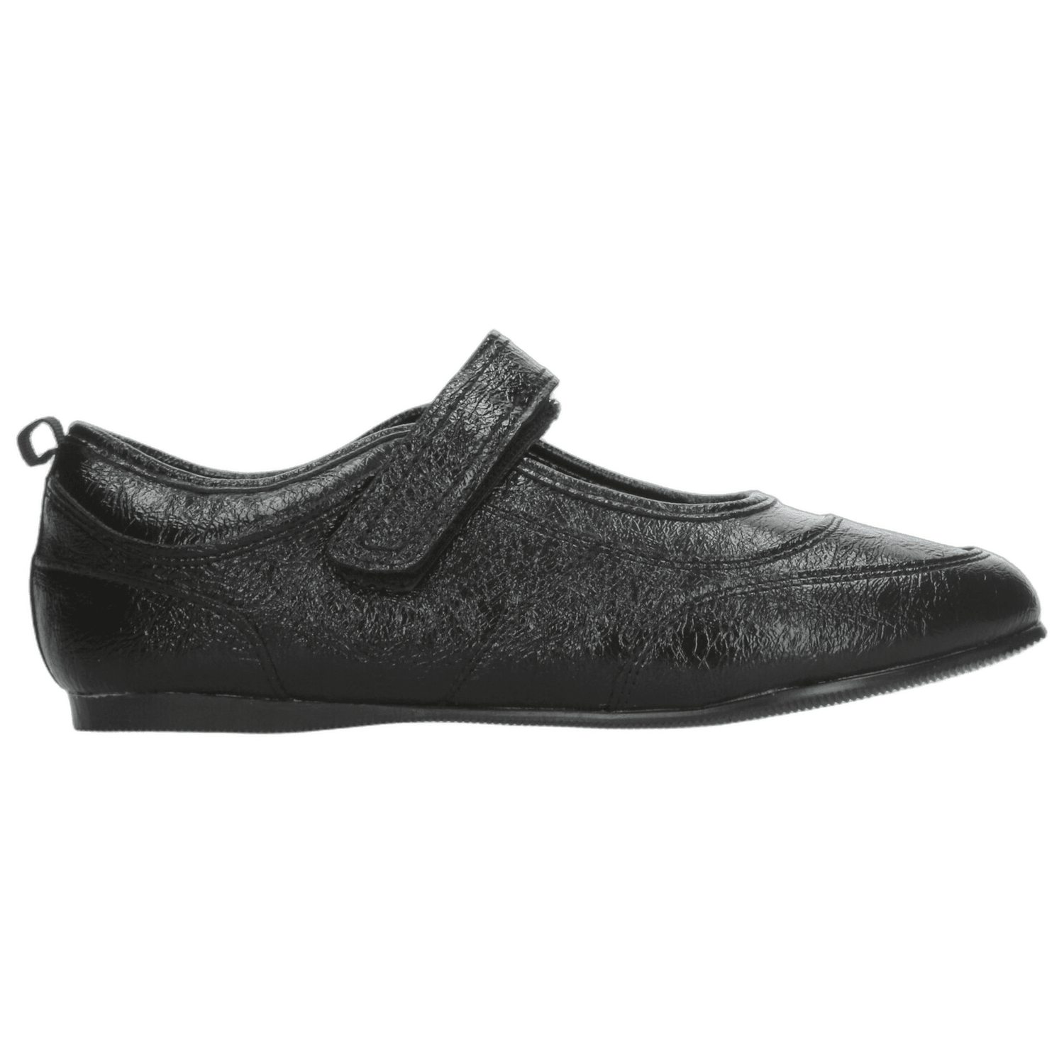 Flats Paulina Dama Casual Mary Jane Cómodo Negro Mujer — imagen 1