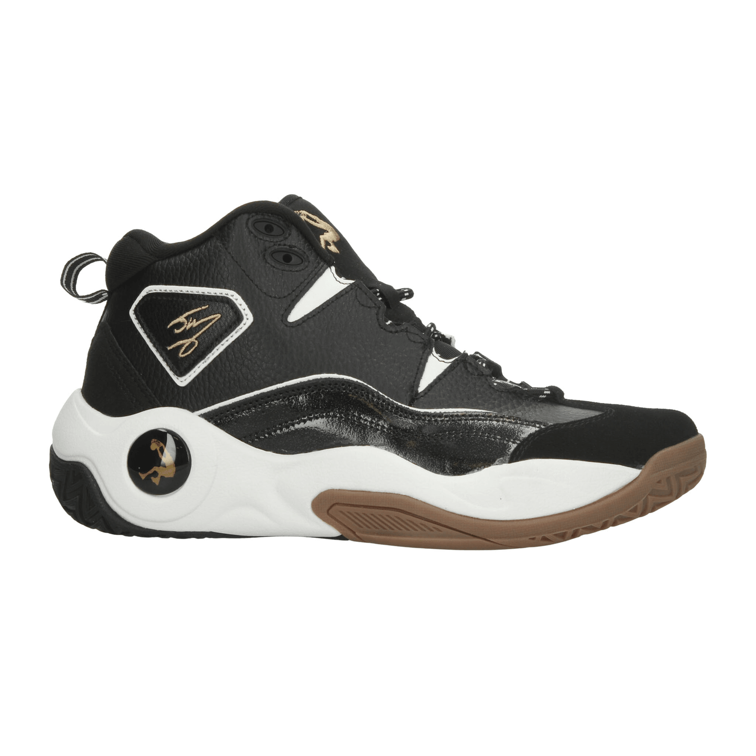 Tenis Shaq H.O.F. Hombre Básquetbol Botín Negro Caballero — imagen 1