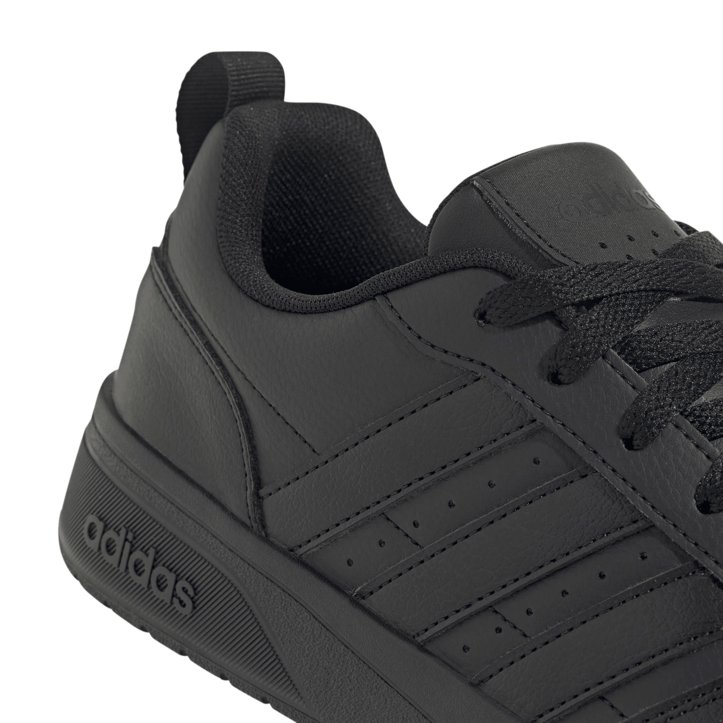 Tenis Adidas Courtwave Hombre Casual Cinta Caballero Negro — imagen 13