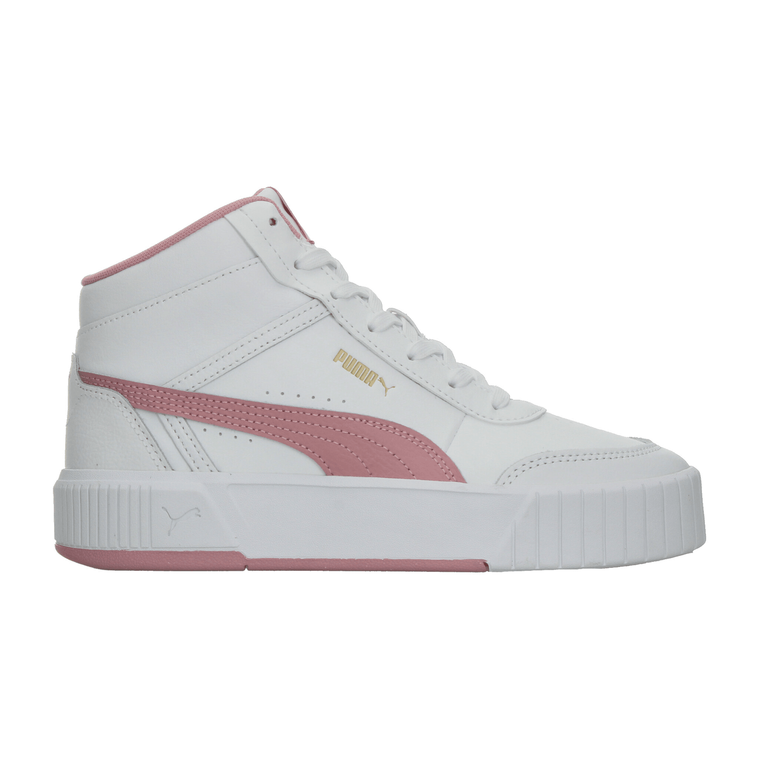 Tenis Dama Puma Carina Mia Blanco Casual Mujer — imagen 2