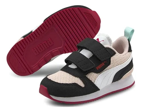 Tenis Puma R78 V INF 37361820 Infantil Rosa — imagen 4