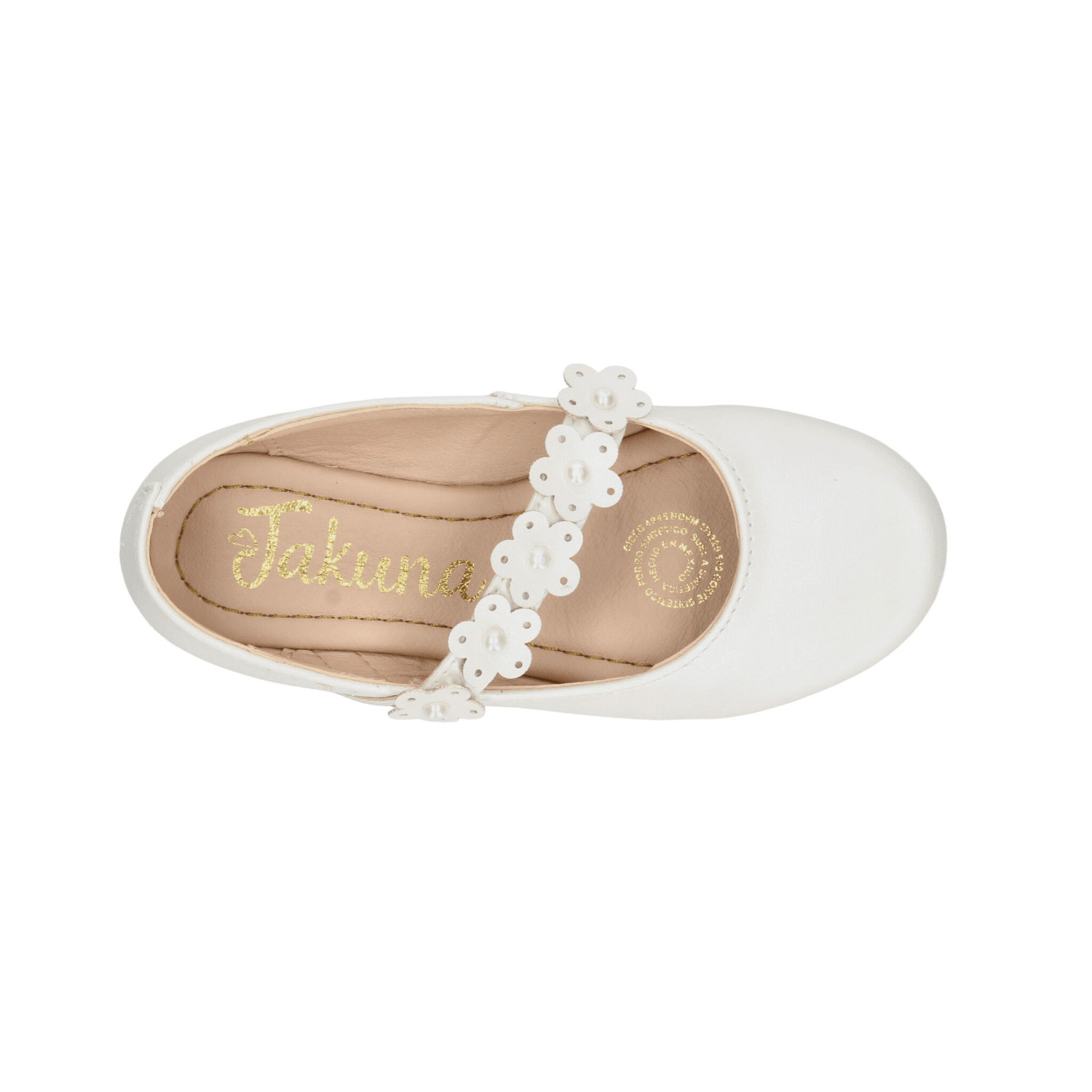 Zapato Jakuna Niña Casual Blanco Infantil T15-18 — imagen 8