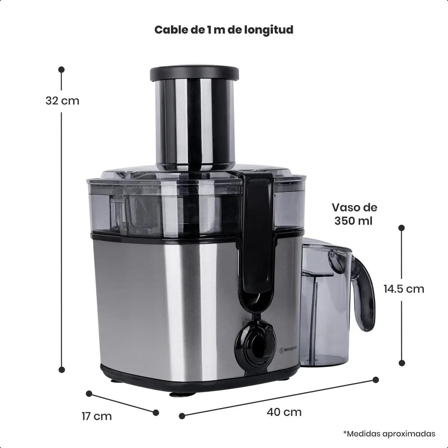 Exprimidor de Cítricos Westinghouse 300W Eléctrico — imagen 3