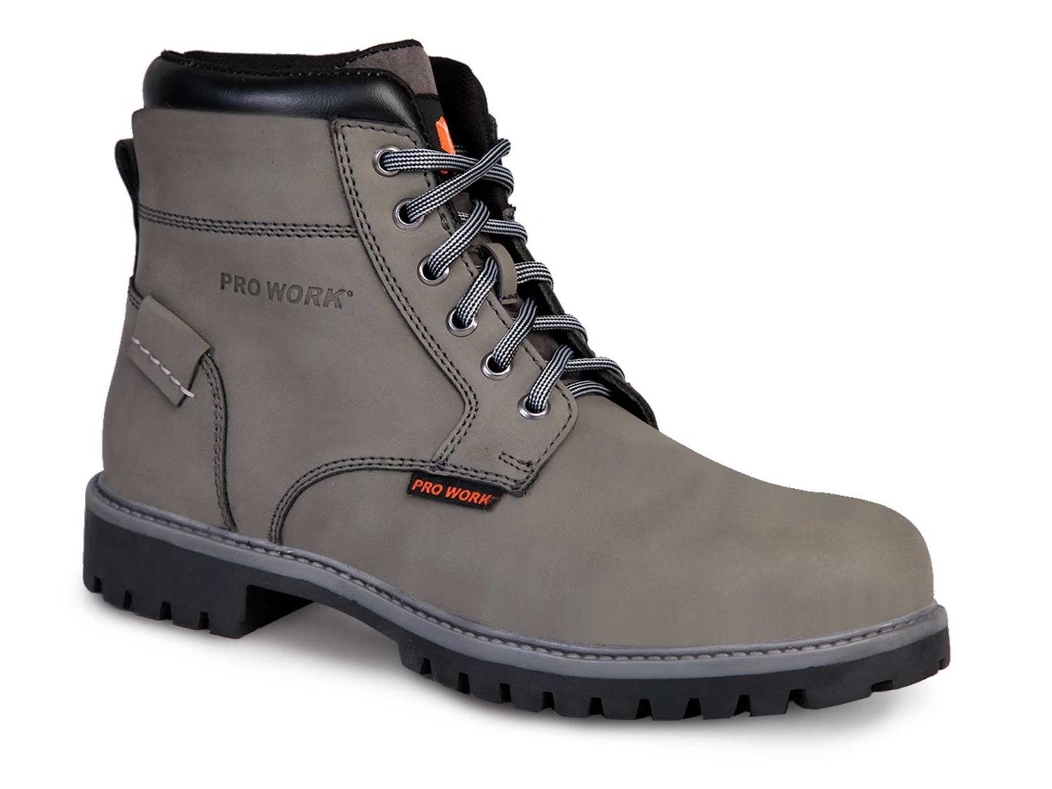 Bota hombre Botin casual caballero PRO WORK 77607 Gris — imagen 2
