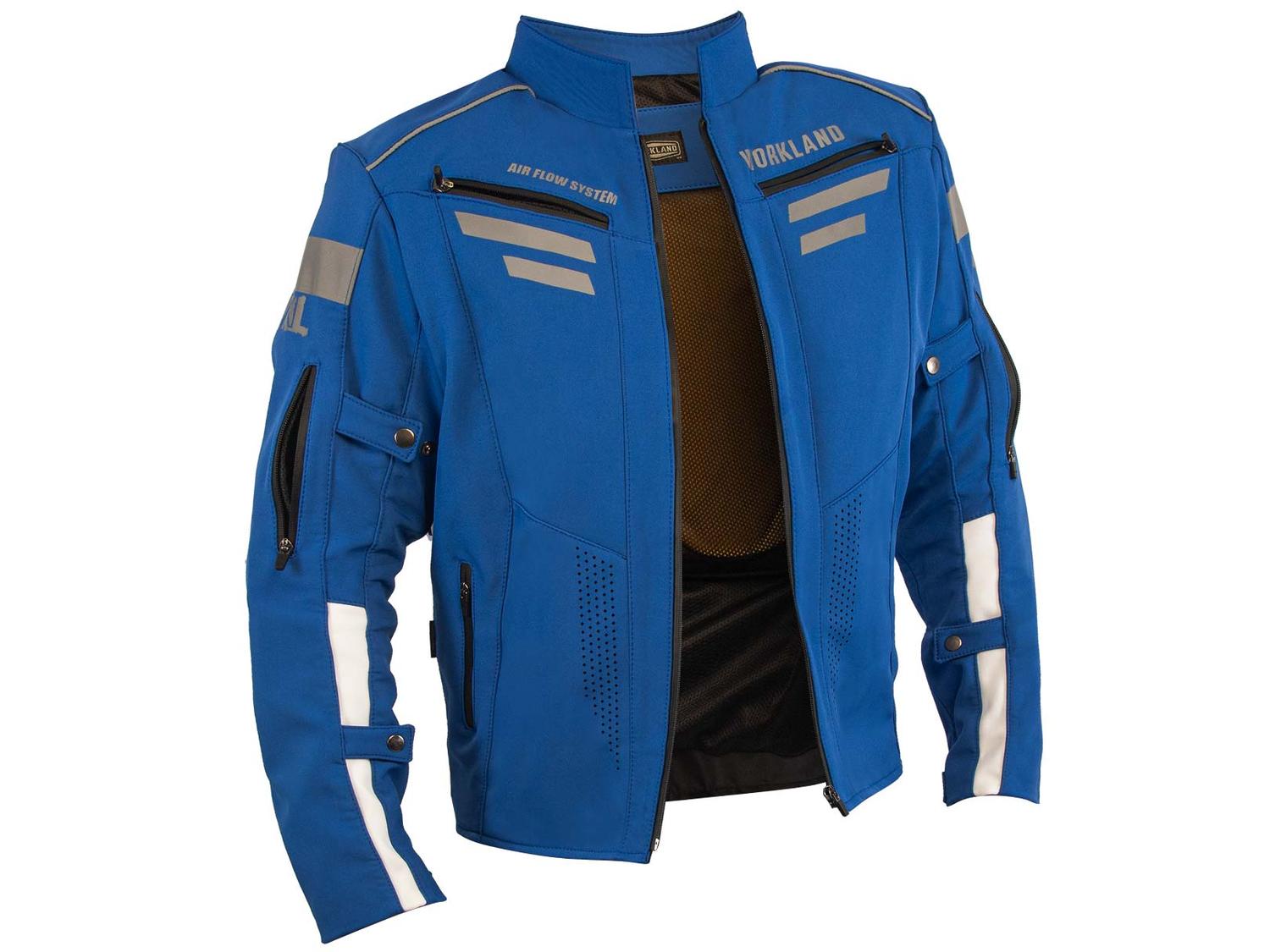 Chamarra motociclista hombre protecciones impermeable WKL Ar — imagen 7