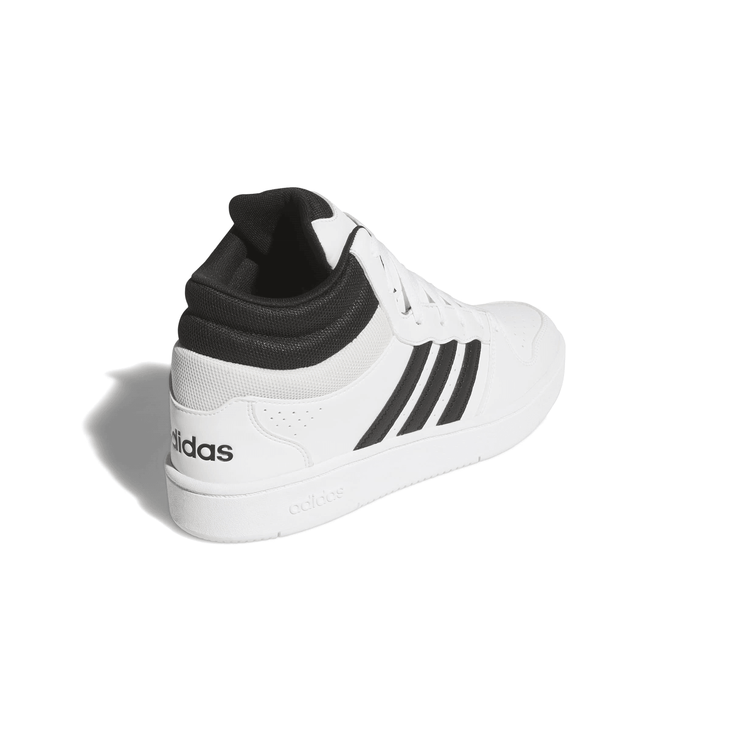 Tenis Adidas Hoops Mid Classic Hombre Blanco Casual Para Caballero — imagen 4