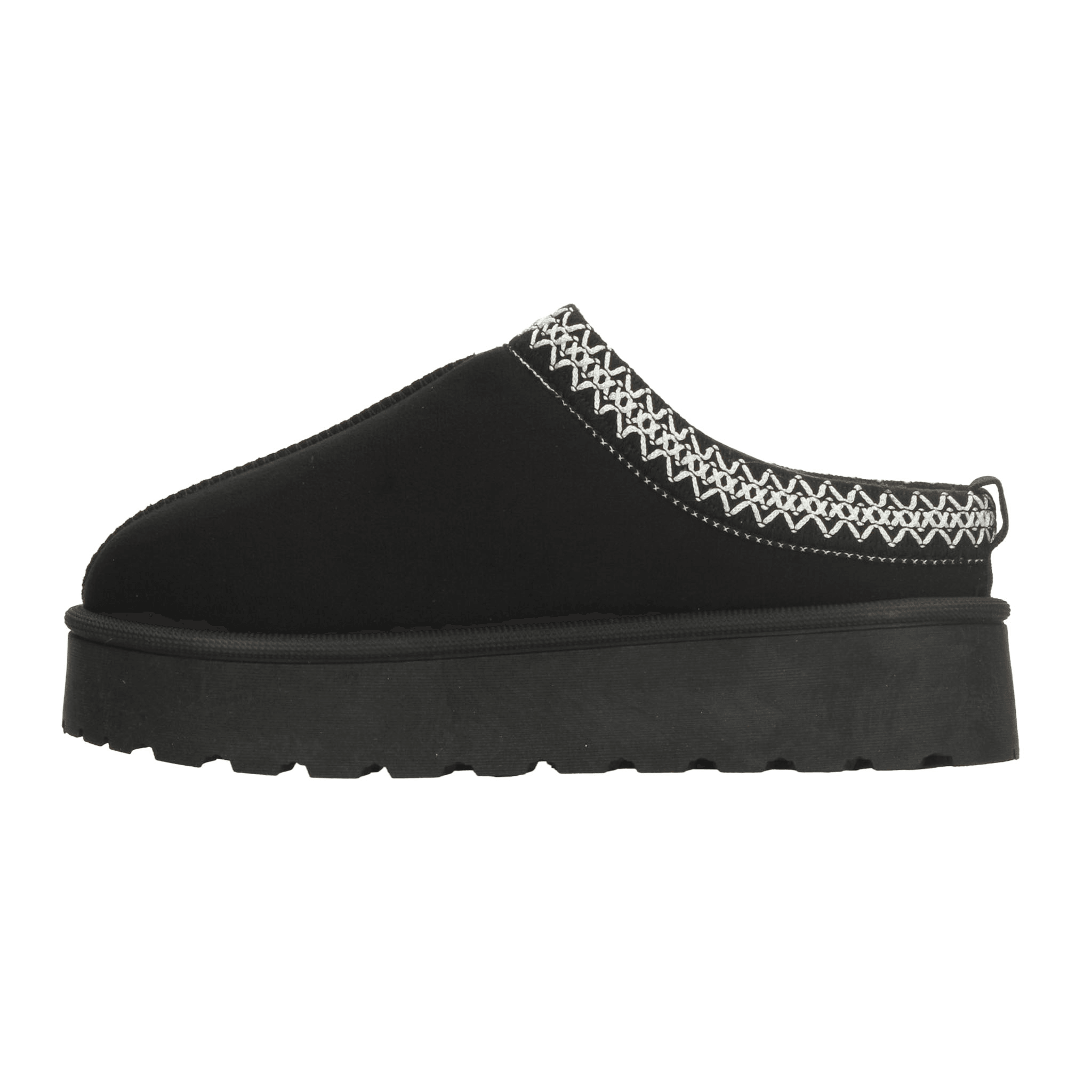 Zapato Perugia Dama Zueco Casual Pantufla Plataforma Negro Mujer — imagen 14