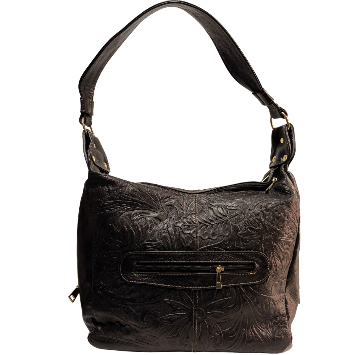 Bolsa De Piel Original Suave Grande Para Mujer Jf72 — imagen 8