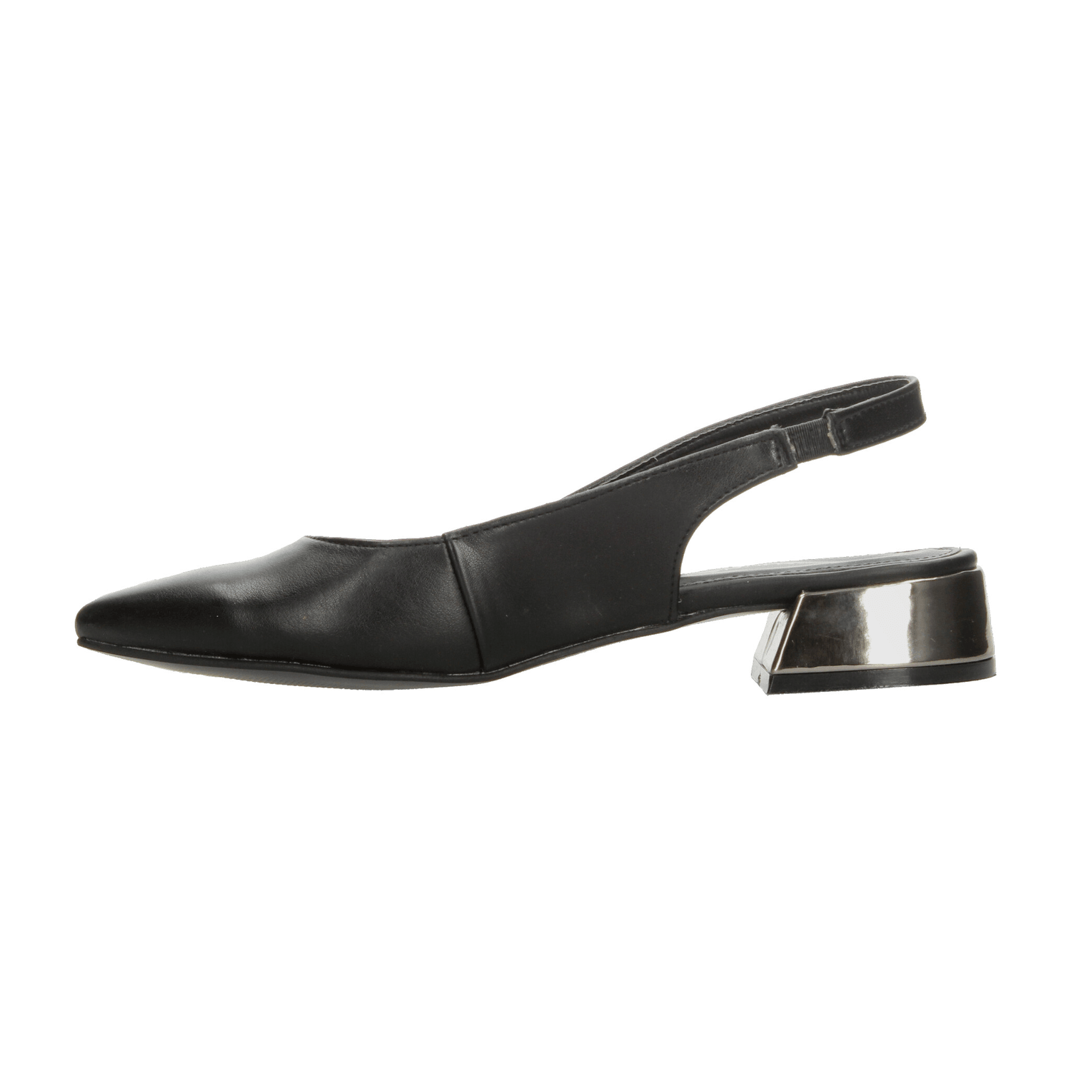 Flats Paulina Dama Casual Formal Elástico Negro Mujer — imagen 5