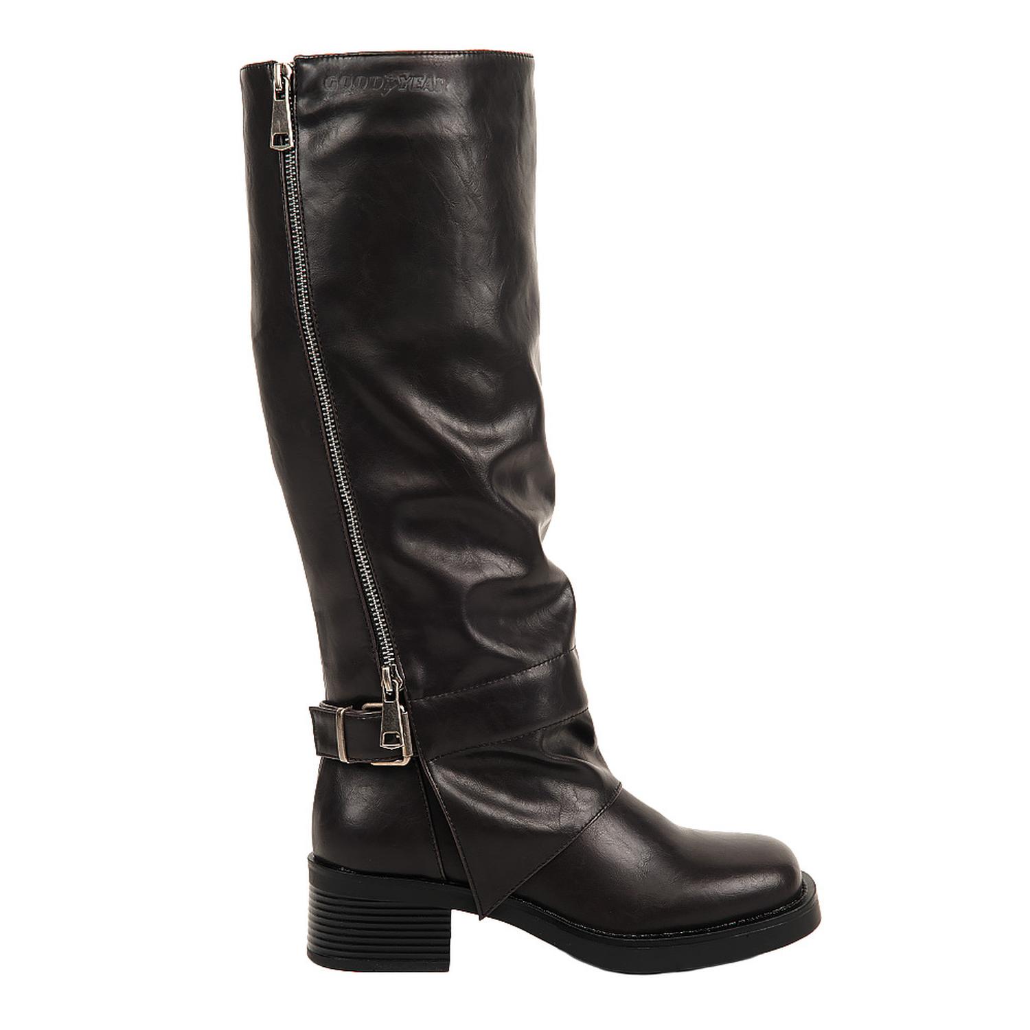 BOTA DAMA GOODYEAR LARGA CIERRE TACON ANCHO 5Cm 1314663 — imagen 1